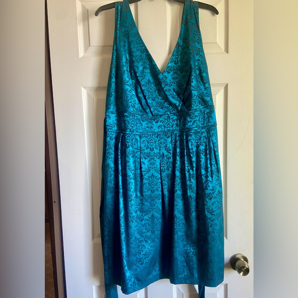 Torrid Turquoise Backless Dress